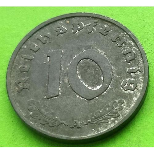Германия 10 пфеннигов 1942 г. (A)