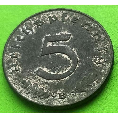 Германия 5 пфеннигов 1940 г. (B)