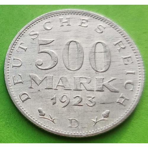 Германия 500 марок 1923 г. (D)