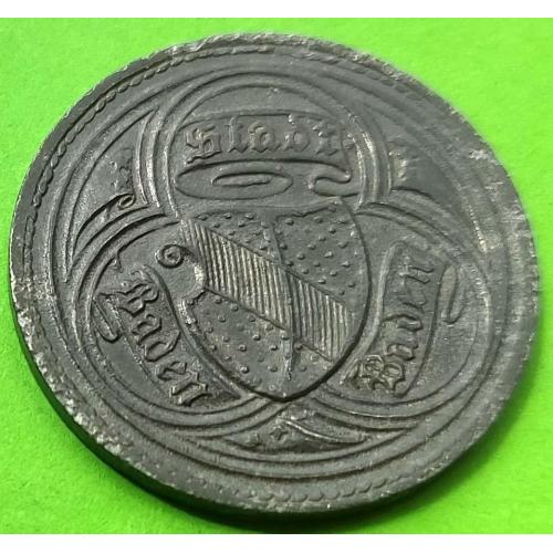 Германия (Баден-Баден) нотгельд 10 пфеннигов 1919 г.