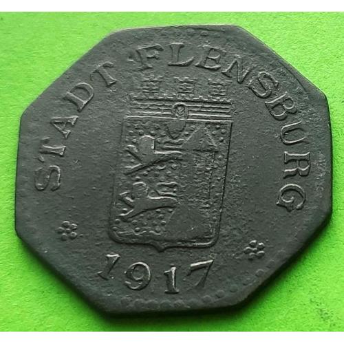 Германия (Фленсбург) нотгельд 10 пфеннигов 1917 г.