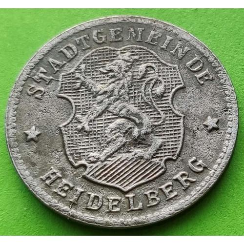 Германия (Гейдельберг) нотгельд 10 пфеннигов 1917 г.