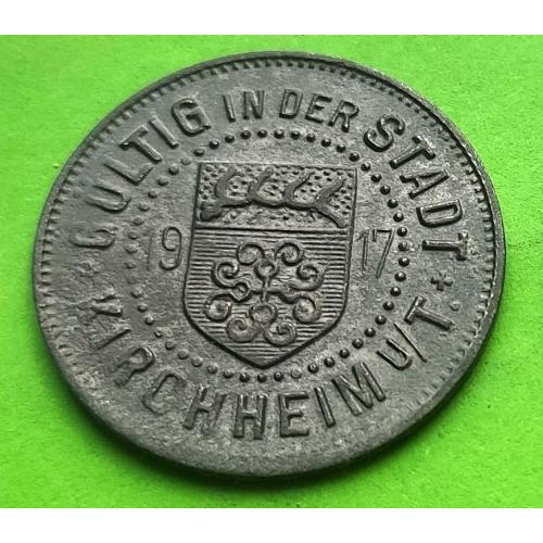 Германия (Кирхейм) нотгельд 10 пфеннигов 1917 г.