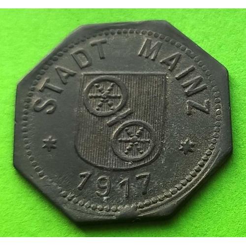 Германия (Майнц) нотгельд 10 пфеннигов 1917 г.