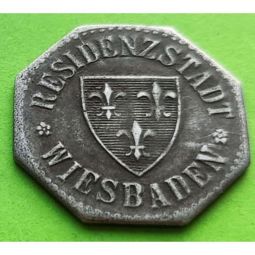 Германия (Висбаден) нотгельд 10 пфеннигов 1917 г.