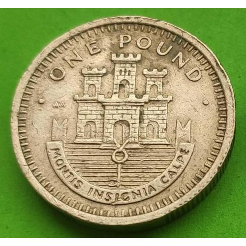 Гибралтар 1 фунт 1988 г. (крепость)