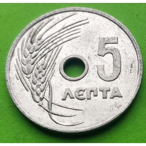 Греция 5 лепт 1954 г. - отличное состояние, редкий номинал