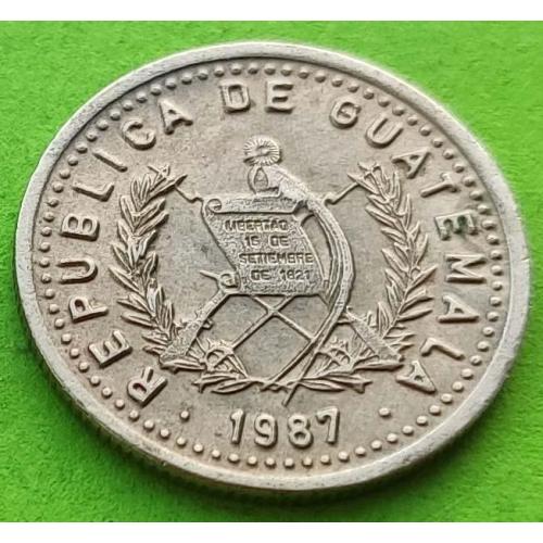 Гватемала 5 сентаво 1987 г.