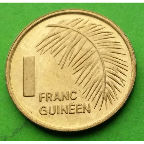 Гвинея 1 франк 1985 г.