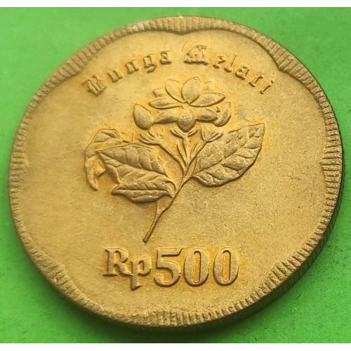 Красивая - Индонезия 500 рупий 1992 г.