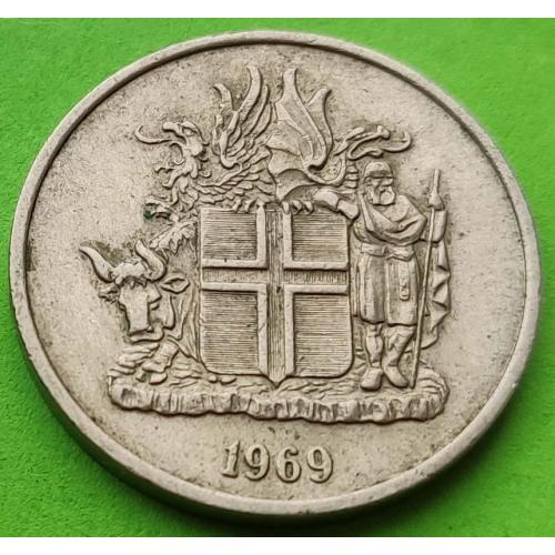Исландия 5 крон 1969 г.