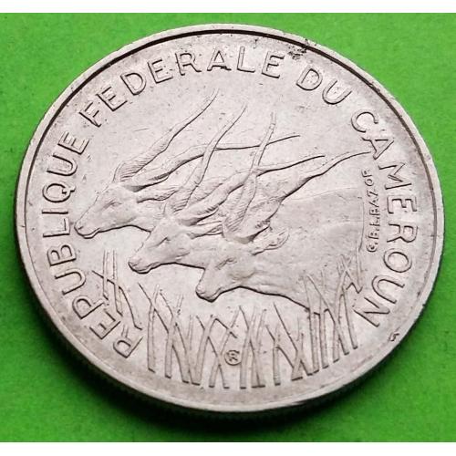 Камерун 100 франков 1972 г.