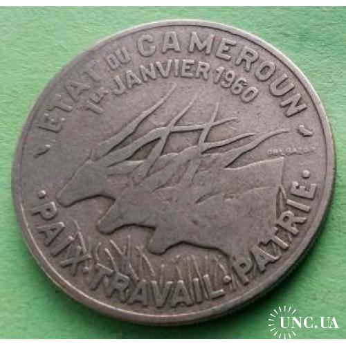 Камерун 50 франков 1960 г. (А)