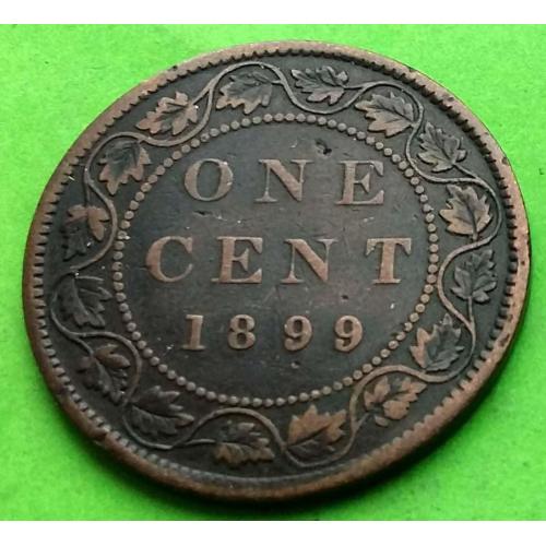 Канада 1 цент 1899 г. (Виктория)
