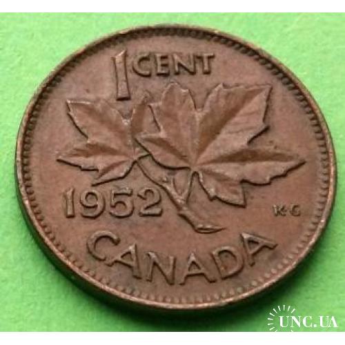 Канада 1 цент 1952 г. (Георг VI - не император) - есть погодовка, спрашивайте
