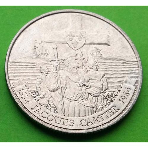 Канада 1 доллар 1984 г. (Жак Картье) - редкий