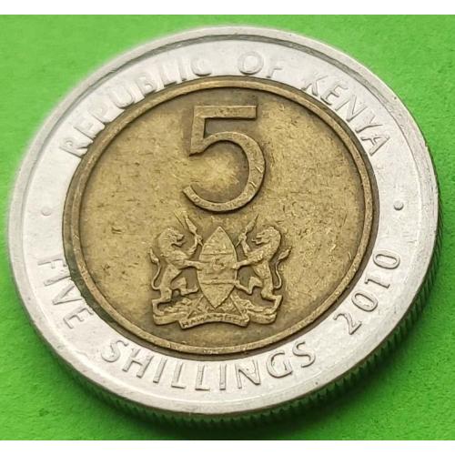 Кения 5 шиллингов 2005 г.