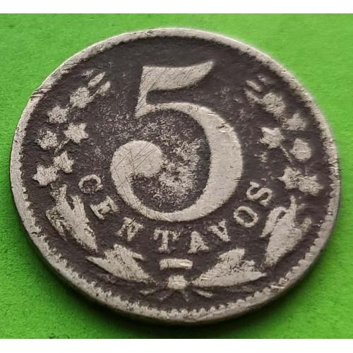 Колумбия 5 сентаво 1886 г.
