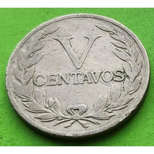 Колумбия 5 сентаво 1938 г.