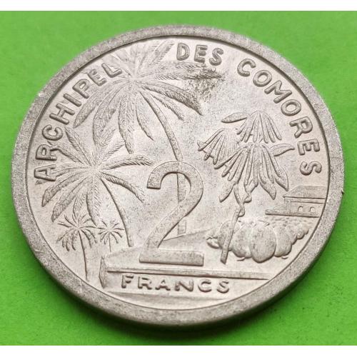 Коморские острова 2 франка 1964 г.