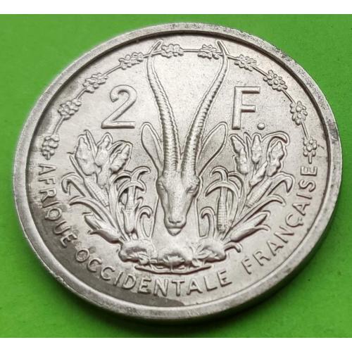 Французская Западная Африка 2 франка 1948 г.