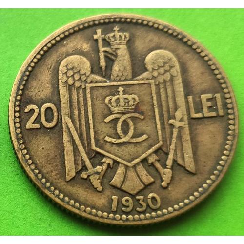 Красивая - Румыния 20 лей 1930 г.