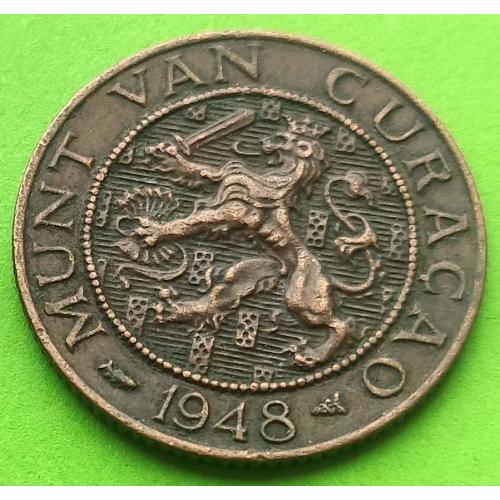 Кюрасао 2 и 1/2 цента 1948 г.