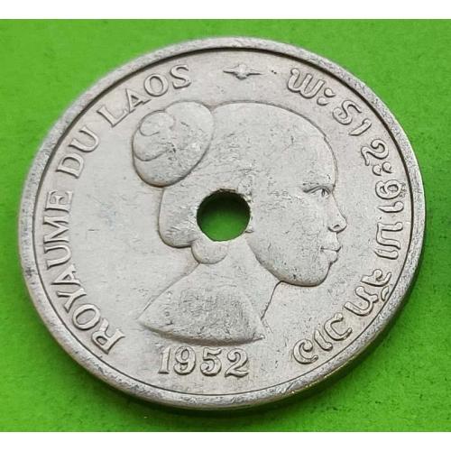 Лаос 10 центов 1952 г.