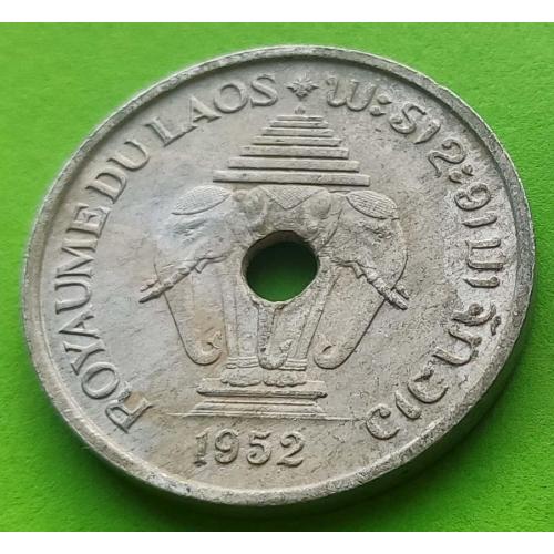 Лаос 20 центов 1952 г.