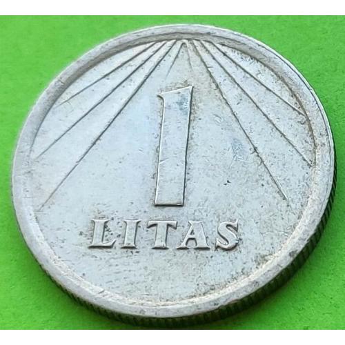 Литва 1 лит 1991 г. - редкая эмиссия