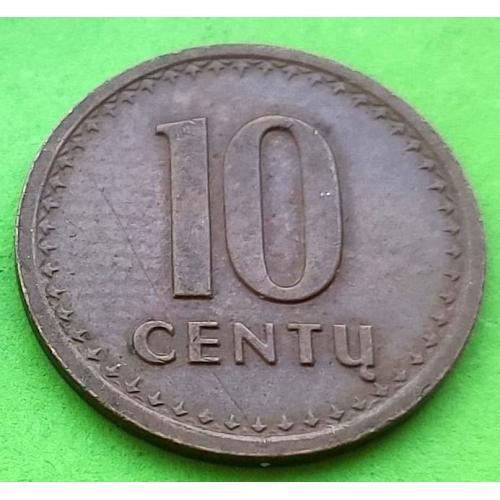 Литва 10 сенти 1991 г.