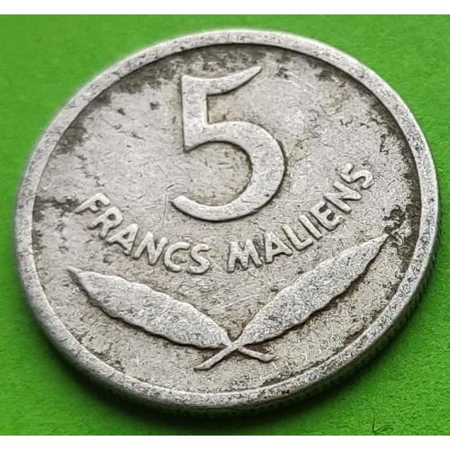 Мали 5 франков 1961 г.