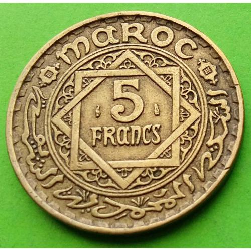Марокко 5 франков 1946 г.