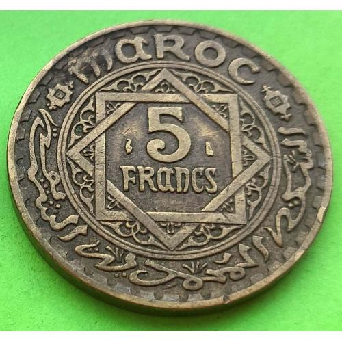 Марокко 5 франков 1946 г.