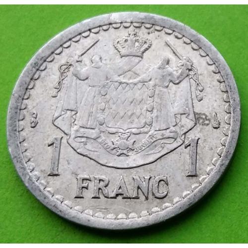 Монако 1 франк 1943 г.