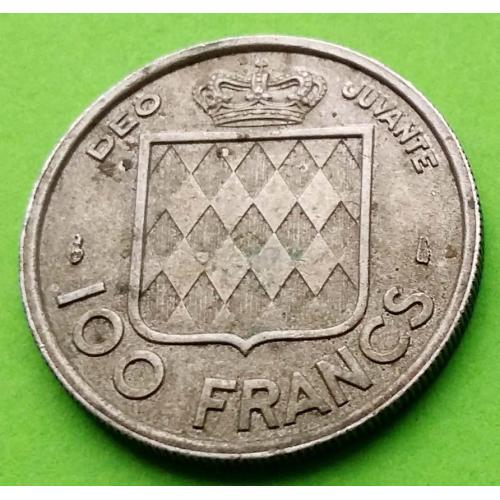 Монако 100 франков 1956 г.