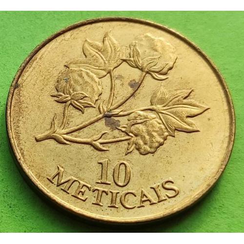 Мозамбик 10 метикалей 1994 г.