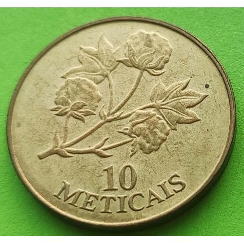 Мозамбик 10 метикалей 1994 г.