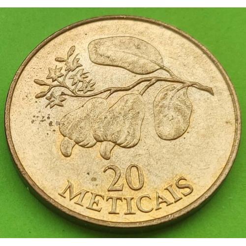 Мозамбик 20 метикалей 1994 г.