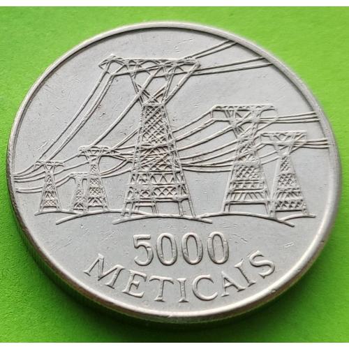 Мозамбик 5000 метикалей 1998 г. - отличное состояние