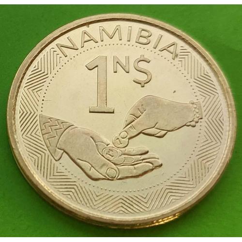 (+++) Намибия 1 доллар 2025 г.