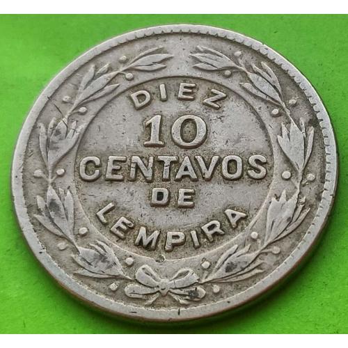 Нечастая - Гондурас 10 сентаво 1956 г.