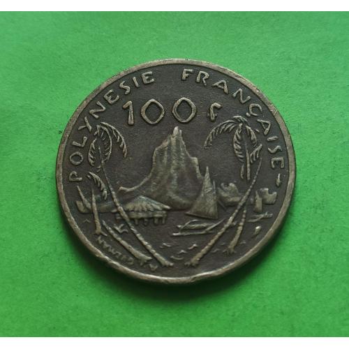 Новая Каледония 100 франков 1986 г.