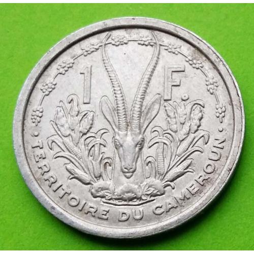 Один год выпуска - Французский Камерун 1 франк 1948 г.