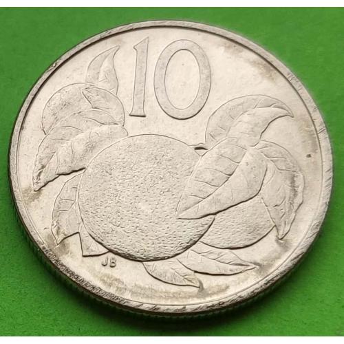 Острова Кука 10 центов 2015 г.