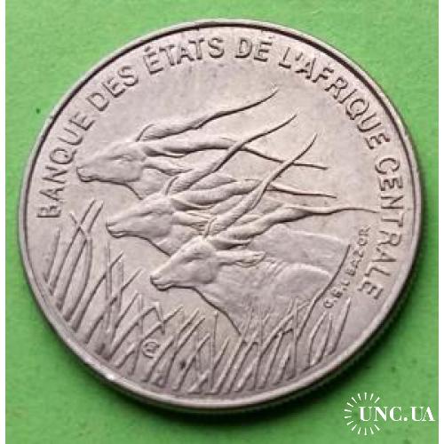 Отличное состояние - Центрально-Африканские штаты (союз) 100 франков 1998 г.