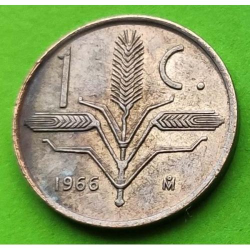 Отличное состояние - Мексика 1 сентаво 1966 г.