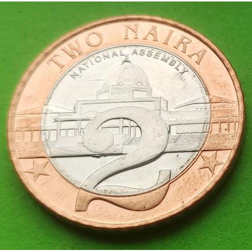 Отличное состояние - Нигерия 2 найры 2006 г.