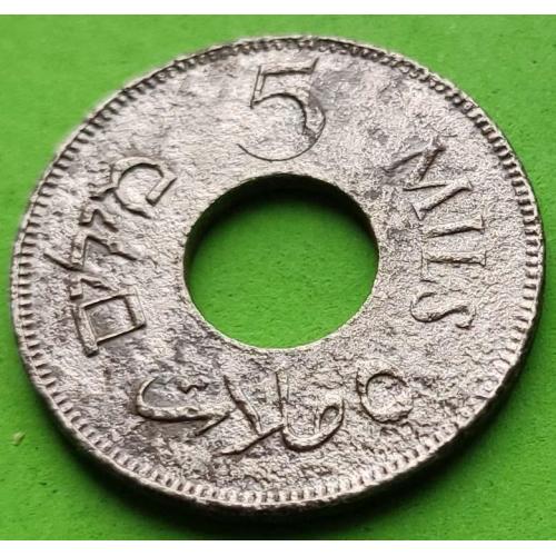 Палестина 5 милс 1927 г.