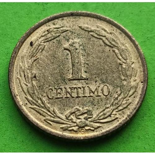 Парагвай 1 сентимо 1950 г.